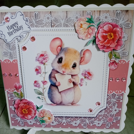 A Very Cute Mouse by Joyce Edwards