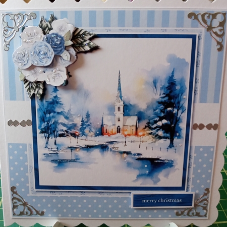 Christmas Village Mini kit by Joyce Edwards