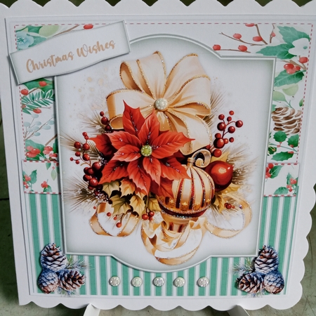 8x8 Mini Kit, Gorgeous Christmas Trimmings  by Joyce Edwards