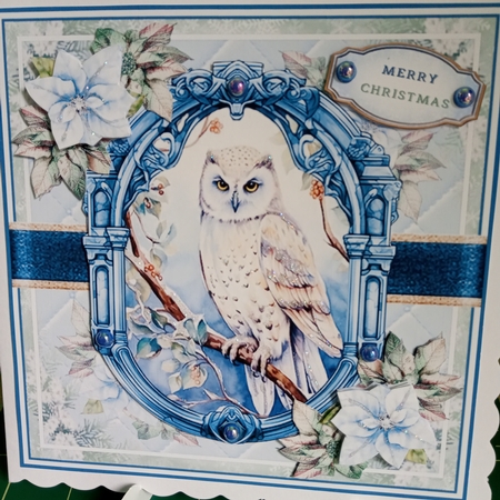 Winter Owls Mini Page Kit by Joyce Edwards