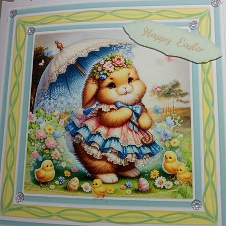 8x8 Mini Kit, Gorgeous Easter Bunny  by Joyce Edwards