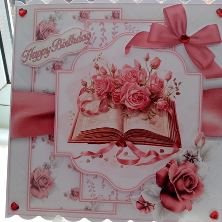 Pink Book Of Flowers Mini Kit  by Joyce Edwards