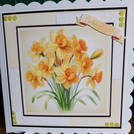 7, Beautiful Card Toppers with Small Cards  by Joyce Edwards
