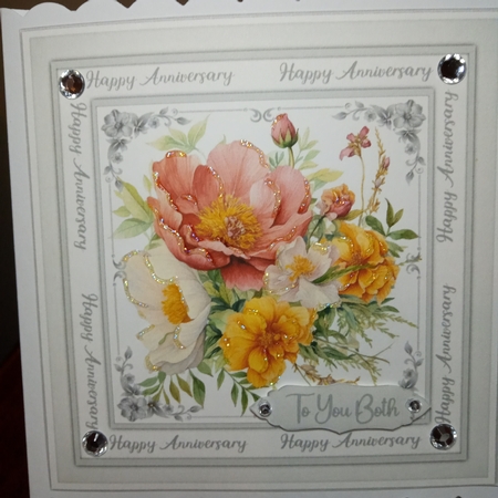 8x8 Mini Kit, Beautiful Anniversary Wishes by Joyce Edwards