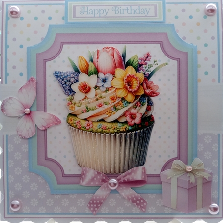 SPRING CUPCAKES by Joyce Edwards