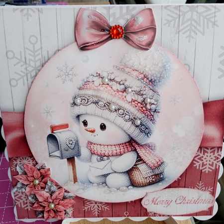 Winter Snowman Mini Kit     by Joyce Edwards