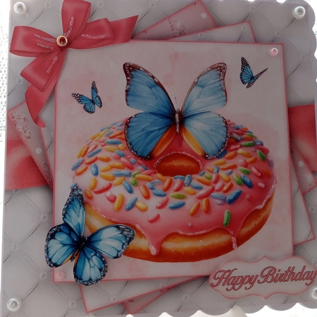 Donuts & Butterflies Mini Kit  by Joyce Edwards