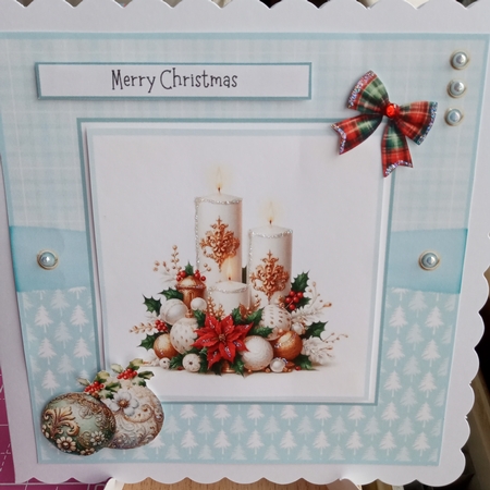 Candles at Christmas by Joyce Edwards