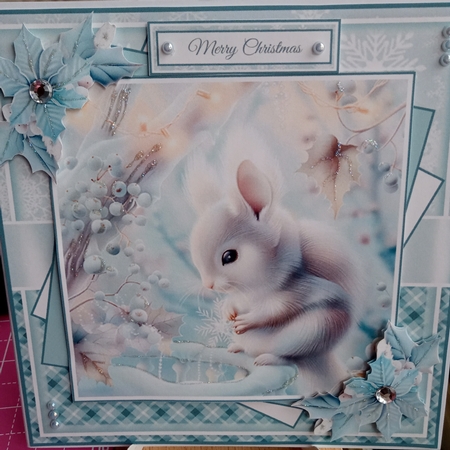 Enchanted Winter Forest 02 Mini Page Kit by Joyce Edwards