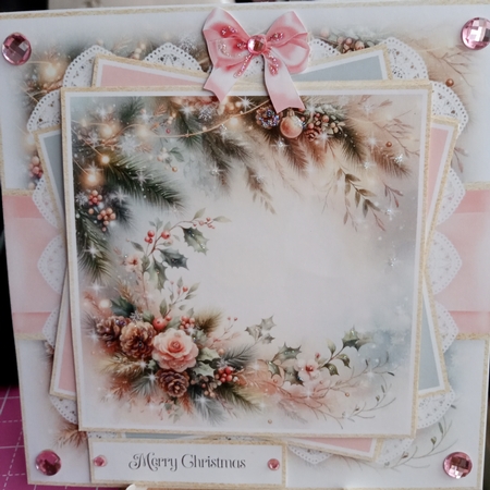 Winter Floral Sparkle No.4 by Joyce Edwards