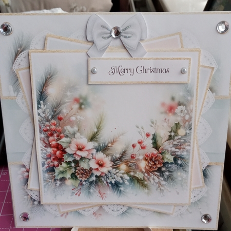 Winter Floral Sparkle No.5 by Joyce Edwards