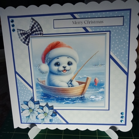 A Cute Christmas Seal by Joyce Edwards