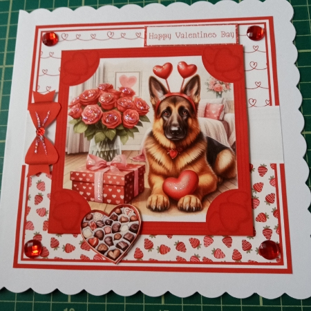 VALENTINE DOGS SET 2 by Joyce Edwards