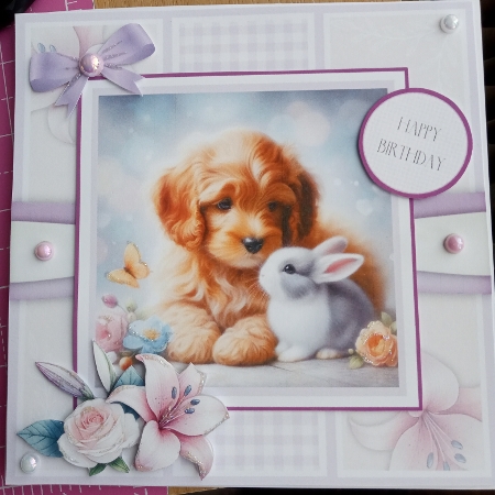 Puppies and Bunnies by Joyce Edwards