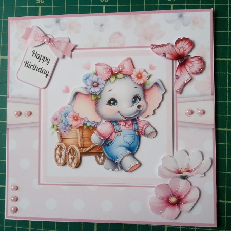 Pretty Elephant Gardeners by Joyce Edwards