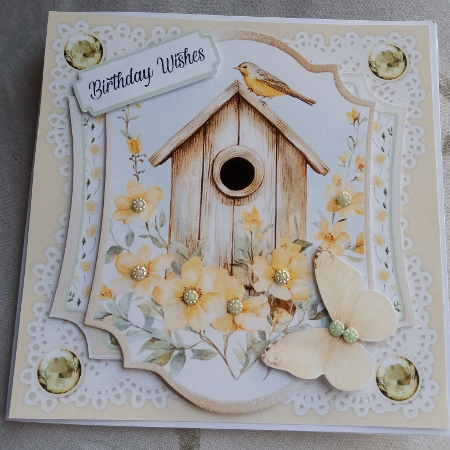Colours of Spring 23 6x6 by Joyce Edwards