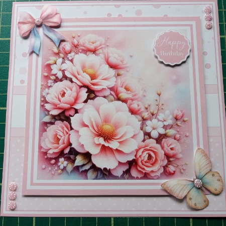 Floral Greetings by Joyce Edwards