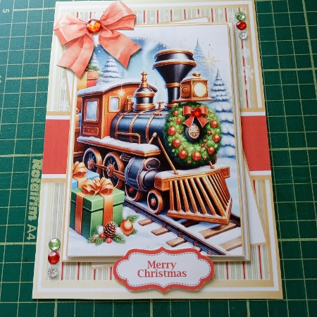 Christmas Train 2 by Joyce Edwards