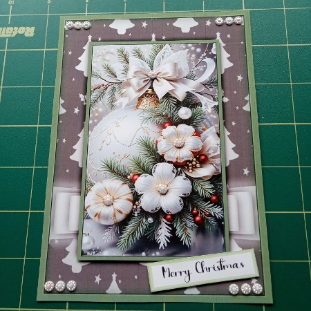 Christmas Silver - Mini Kit by Joyce Edwards