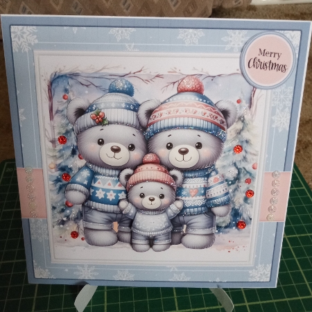 Bear Family mini kit by Joyce Edwards