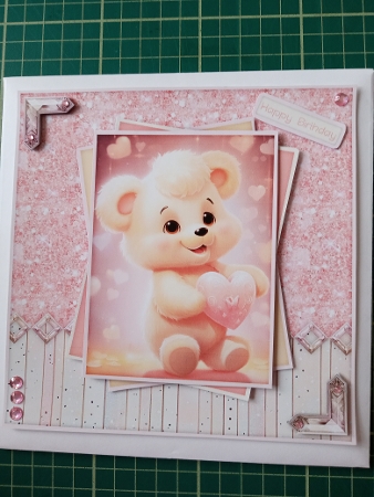 Romantic Ted Mini-Kit by Joyce Edwards