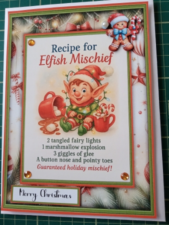 Christmas Recipe 3 - Mini Kit 5x7 by Joyce Edwards