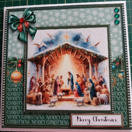 Nativity 1 - Mini Kit 6x6 by Joyce Edwards