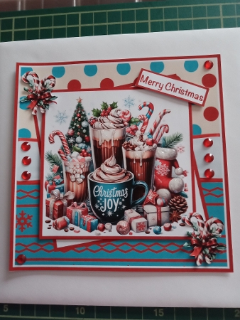 Christmas Hot Chocolate Mini Kit 8x8 *Customer Request* by Joyce Edwards