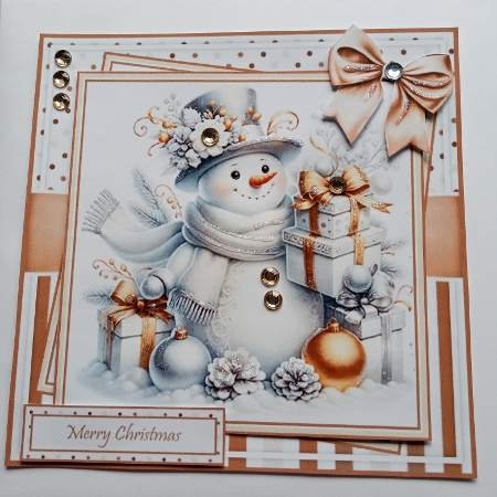 Festive Snowman Mini Kit by Joyce Edwards