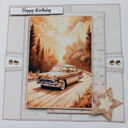 Vintage Road Trips (inc. 5x7 & 6x6 card fronts) by Joyce Edwards