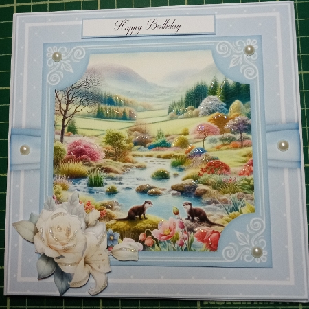 Landscape and Wildlife - 6x6 Version by Joyce Edwards