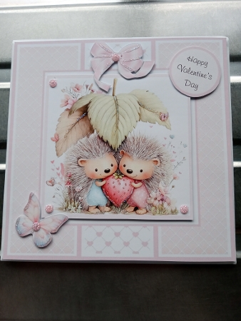 Happy Ever After Hedgies - 6x6 Version by Joyce Edwards