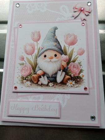 Garden Gnomes #2 Mini Kit 5x7 (3) by Joyce Edwards