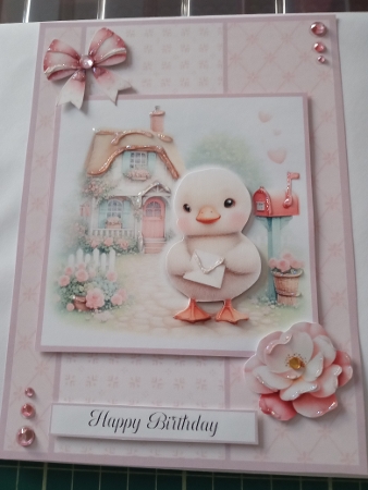 Happy Post - 5x7 Version by Joyce Edwards