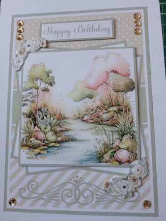 River View Mini Kit 5x7 (3) by Joyce Edwards