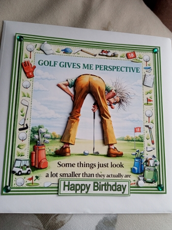 Golfing Around Mini Kit by Joyce Edwards