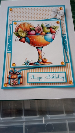 Birthday Cheer Mini Kit 5x7 (3) Plus Bonus by Joyce Edwards