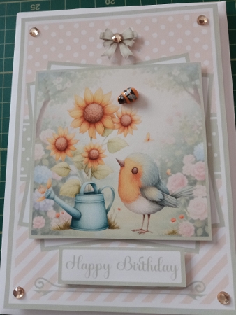 Garden Friends Mini Kit 5x7 (3) Plus Bonus by Joyce Edwards