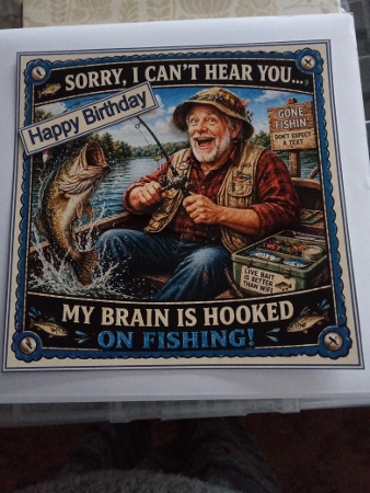 Hooked On Fishing Mini Kit  by Joyce Edwards