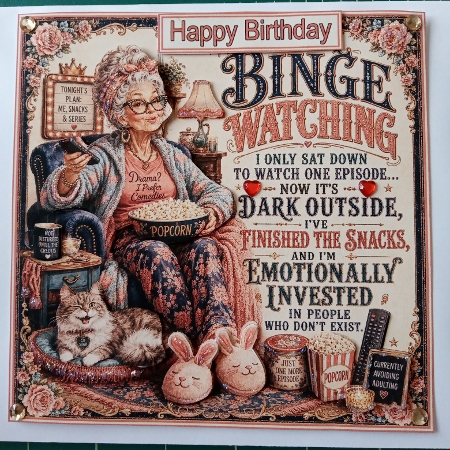 Binge Watching Mini Kit    by Joyce Edwards