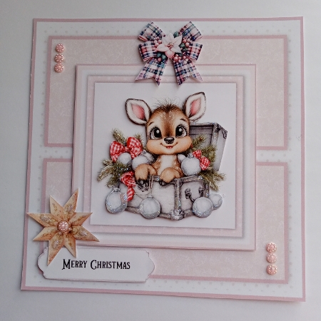 A Festive Little Fawn by Joyce Edwards