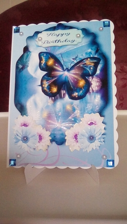 Butterfly Blue by Joyce Edwards