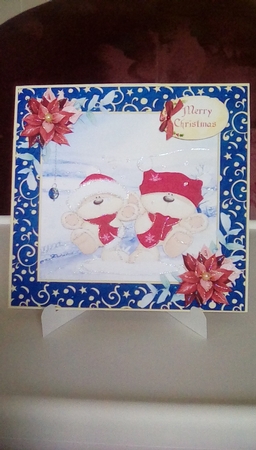 Playing in the Snow by Joyce Edwards