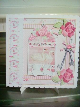 Mini Kit 2 Swans by Joyce Edwards