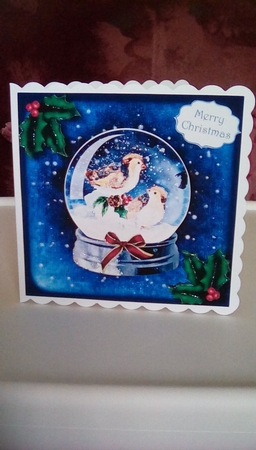 Watercolour Snowglobe Bumper Kit by Joyce Edwards