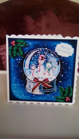 Watercolour Snowglobe Bumper Kit by Joyce Edwards