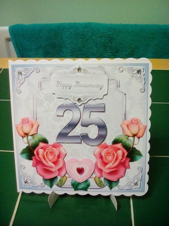 SILVER WEDDING ANNIVERSARY by Joyce Edwards