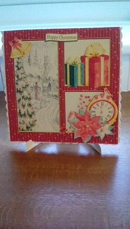 Christmas Triad , Church and Bells  by Joyce Edwards