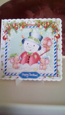Snowman The Christmas Tree  by Joyce Edwards