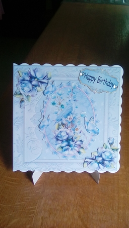 Little Blue Bird Birthday  Mini Kit by Joyce Edwards
